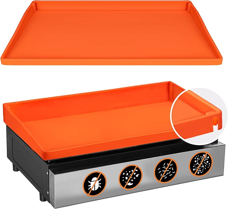 NancyL 22" Silicone Griddle Mat for Blackstone, Upgraded 22 Inch All-Encompassing Reusable Grill Mat Top Cover, Protect Griddle from Rodents, Insects, Debris and Rust - Image 1